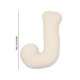 thumbnail image 2 of Almohada Decorativa Del Alfabeto 454665646461 (J), 2 of 9