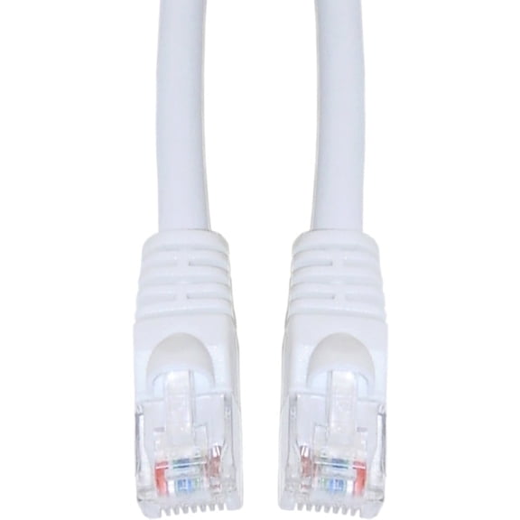 CableWholesale 10X8-091150 Cat6 White Ethernet Patch Cable, Snagless/Molded Boot, 150 foot