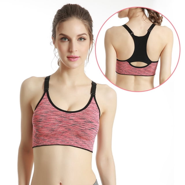 AJZIOJIRO Soutien-Gorge de Sport pour Femmes à Faible Impact pour le Sommeil, Confort, Entraînement, P-2TG