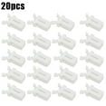 thumbnail image 3 of AAAAATrashCanLockSelf-LockingSwitchReplacement Catch Bin Latch Repair Clip Plastic Black Or White Hardware Home Improvement Part, 3 of 6