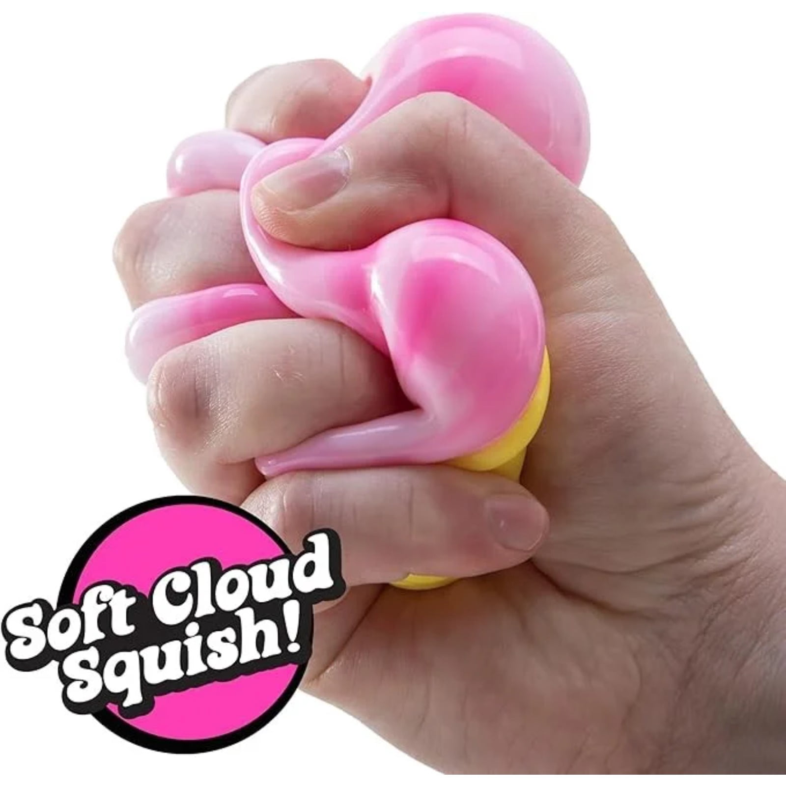 Nice Cream Cone Cube Squishies, Slow Rising Stress Relief Sensory Fidget Toys, Classroom Prizes Party Favors