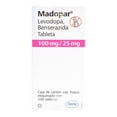 thumbnail image 1 of Madopar 100 mg / 25 mg caja con frasco de 100 tabletas, 1 of 2