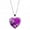 A, variant on CILENON Sweet Butterfly Necklace Acrylic Color Clavicle Chain Necklace (F,One Size)
