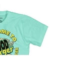 thumbnail image 2 of Nickelodeon Men's T-shirt, Graphic Print Classic Keenan and Kel Good Burger Shirt Celadon - M, 2 of 7