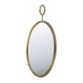 thumbnail image 5 of Hassch 22 Inch Round Mirror, Gold Metal Frame Circle Mirror, Wall Mirror for Entryway, Bathroom, Vanity, Living Room, Circle Mirror, 5 of 6