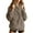Khaki, variant on Ahdbta Womens Oversized Sweatshirt Long Sleeve Henley Pullover Tops Fall Trendy Plus Size Casual Button Loose Fit Sweatshirts