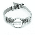 thumbnail image 1 of La gente es aprender de la situación Pulsera pulsera pulsera de cristal amor pulsera ajustable, 1 of 2