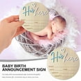 thumbnail image 3 of Baby Announcement Sign loving (Blue-Boy), 3 of 7