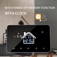 thumbnail image 4 of Smart Thermostat Temperature Controller for Electric Heating LCD Display Touch Screen Week Programmable Electric Underfloor, 4 of 8