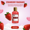 thumbnail image 4 of Red Rose Naturals Strawberry Body Oil, Scented Body Oil for All Skin Types, Dry Skin,  4 fl oz., 4 of 6