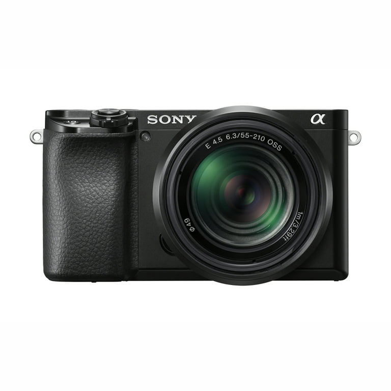 Sony a6100 Mirrorless Camera 4K APS-C ILCE-6100YB with 2 Lens Kit