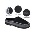 thumbnail image 3 of DL Memory Foam House Slippers for Men Indoor, Comfy Slip On Warm Winter Mens Bedroom Slippers, 3 of 7