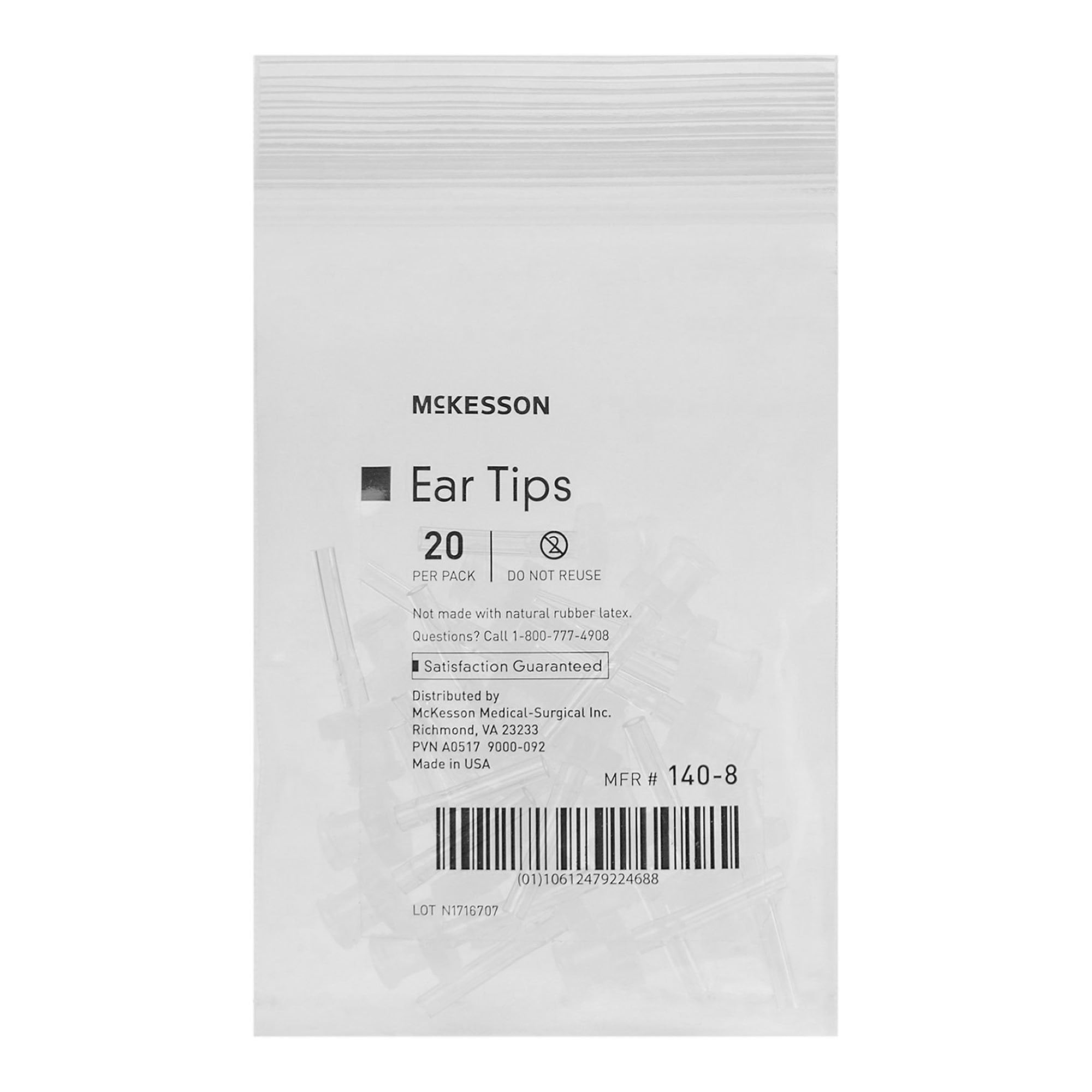 McKesson Ear Wash System Kit, Flexible Tube, Ear Wash Basin, and Ear Tips, 16 oz. Bottle, 1 Count, 1 Pack