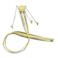 thumbnail image 1 of Prettyia Cadena antigua Pinzas para el cabello Barrette Cinta Bun Horquil Amarillo Zulema Pinza de pelo para mujer Horquilla, 1 of 8