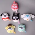 thumbnail image 2 of LLavero de juguete de peluche para Cosplay de pingüino, Cartera de Anime My Melody, Cinnamoroll, Kuromi, Hangyodon, monedero colgante, 2 of 5