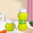 thumbnail image 5 of KZLO 19 Oz Collapsible Sports Water Bottles, Golf Ball Kids Folding Water Bottle for Hiking, GYM, School, Traveling, 5 of 11