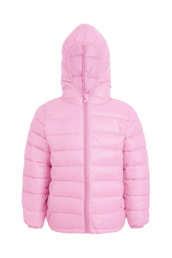 Boys Girls Toddlers' Winter Coats Casual Warm Lightweight Packable Down Puffer Jacket overall Pink 150