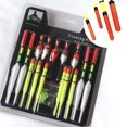 thumbnail image 3 of Cheers.US Plastic Bobbers Fishing Floats with Glowing Stick Tubes, 15 Pack, 3 of 7
