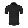 thumbnail image 2 of Dresfit Breeze Polo Shirts Men Cooling Quick Dry Shirts 2026 Summer Lapel Short Sleeve Athletic Golf Shirts Breathable Button Down Elastic Waist Polo Shirt 3XL, 2 of 7