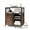 Brown, variant on Costway File Cabinet on Wheels with Charging Station & Cable Management Hole Shelves Brown
