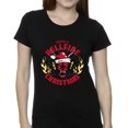 thumbnail image 3 of Netflix T-Shirt en Coton de Noël Stranger Things Hellfire pour Femmes, 3 of 4