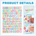 thumbnail image 3 of Uxcell 20 Sheets Letter Stickers 1/2 inch Small Vinyl Letter Number Stickers for Scrapbooking Bottle Classroom Decor Dark Blue, 3 of 6