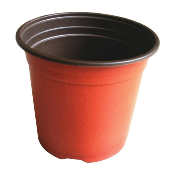 Flower Pots, Fenull 20Pc Planting Seedling Nutrient Pot Plastic Disposable Thickened Double Color Pot, Gardening Pots