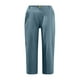 thumbnail image 3 of WILLBEST Pantalones Capri Casuales para Mujer, de Verano, a La Moda, con Cintura Elástica, para Playa y Resort, Cómodos y elegantes. Chica, 3 of 3