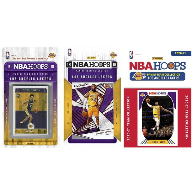 Juego de cartas coleccionables C&I Collectables NBA Los Angeles Lakers