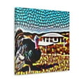 thumbnail image 2 of Turkeys in Pointillism - Canvas, 2 of 10