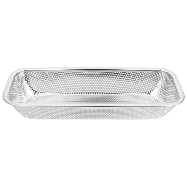 Cesta de drenaje de vajilla de acero inoxidable, cesta de drenaje de cocina, cesta de palillos