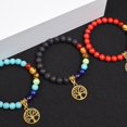 thumbnail image 4 of 7 chakra arbre de vie charme bracelet pierre naturelle Reiki guérison perles femmes hommes Yoga corde élastique bracelet méditation bijoux cadeau, 4 of 4