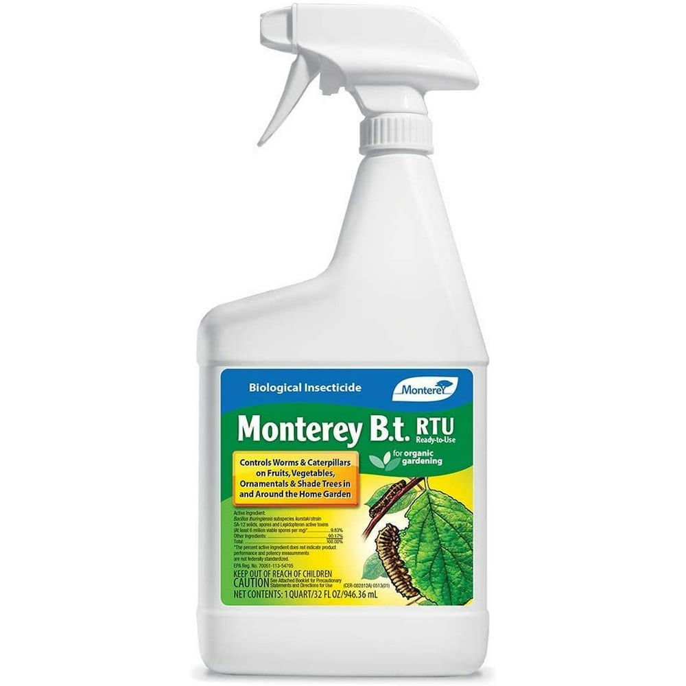 Monterey LG 6338 Bacillus Thuringiensis (B.t.) Worm & Caterpillar Killer Ready to Use