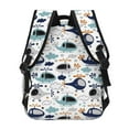 thumbnail image 4 of Fotbe Cartoon Helicopters Mochila Casual con Estampado para Escuela, Viajes y Actividades al Aire Libre - Duradera, Ligera y Cómoda, 4 of 5