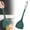 B, variant on 15" Wide Silicone Wok Spatula - Heat-Resistant Cooking Utensil for Stir Fry/Non-Stick Pans For Sturdy Core & Flexible Edge - Light Green