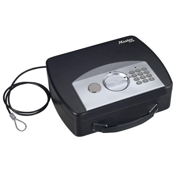 Master Lock - Portable Digital Safe with Cable