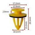 thumbnail image 3 of Convenient To Use Pillar Trim Clips Windscreen Set A Post Durable In Use, 3 of 5