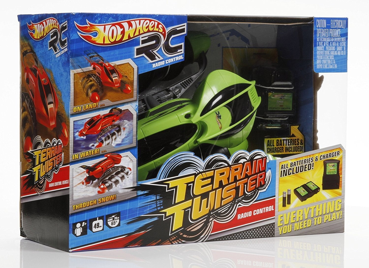 hot wheels terrain twister battery pack