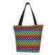 thumbnail image 1 of Easygdp Rainbow Chequerboard Bolso de Hombro para Mujer, Bolso Bandolera y Cartera de Mano Elegante para Uso Diario, 1 of 6