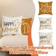 thumbnail image 2 of PFDDRW Fall Decorative Throw Pillow Covers 18 Inch Pumpkins Thankful Blessed Fall De, 2 of 8