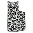thumbnail image 2 of White and Gray Of Leopard Print Toddler Nap Mats for Kids Preschool,Sleeping Mat Bag or Kids,Toddler Sleeping Bag,Toddler Nap Mat or Daycare, 2 of 6