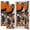 Color 4, variant on 2 Pcs School Locker Magnetic Wallpaper 12" x 36" Burning Soccer Ball Flames Dark Reusable Removable Locker Accessories Back to School Supplies