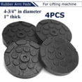 thumbnail image 1 of 4pcs/set Round Soft Rubber Arm Pads For Car Auto Lift Truck Hoist, 1 of 5