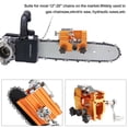 Audessy Chainsaw Sharpener, Portable Hand Crank Chain Sharpening Jig ...