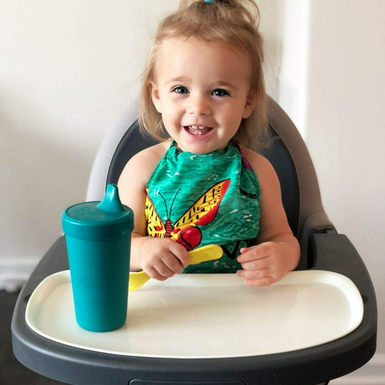 Re-Play No-Spill Sippy Cup Rainbow Collection  Family Tableware Made in  the USA from Recycled Plastic