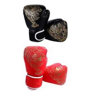 2 Pair Boxing Kickboxing Training Heavy Bag Gloves, Punching Bag Gloves for Boxing, Kickboxing, Thai, MMA