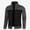 Dark Gray(New), variant on PNTUTB Men's Fashion Patchwork Stand Collar Zipper Pocket Casual Sports Jacket with Pocket