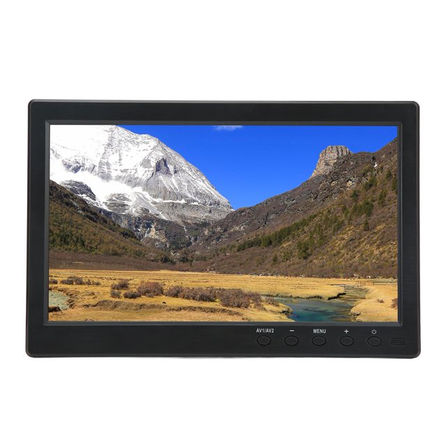 Pantalla Portátil A Color Del Monitor LCD TFT HD De 10,1 Pulgadas Para Material ABS De Entretenimiento En El Hogar