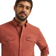 Wrangler Mens ATG Mahogany Live In Shirt