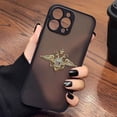 thumbnail image 5 of Funda de teléfono mate con emblema de banderas rusas de pájaros de dos cabezas para iPhone Apple 14, 13, 11, 12 MINI Pro, XS Max, XR, X, 7, 8, SE, 2022, 6, 6S, 5 of 5